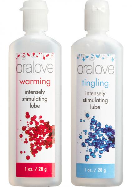 Oralove Dynamic Duo Lickable Warming And Tingling Lubes