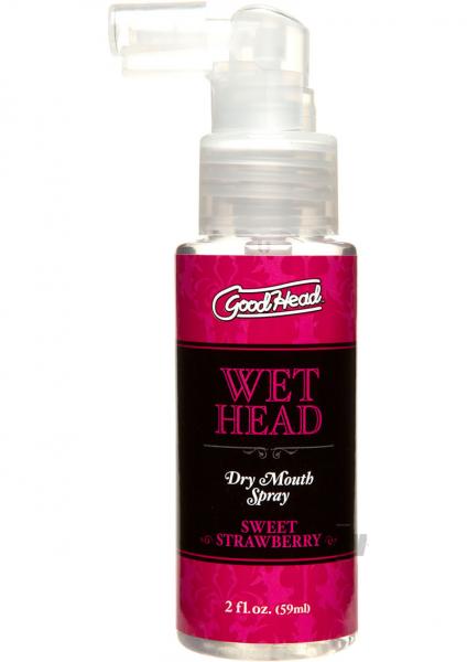 Goodhead Wet Head Dry Mouth Spray Strawberry