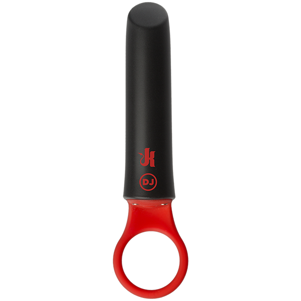 Kink Power Play With Silicone Grip Ring Black Red