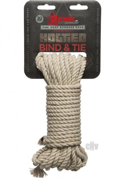 Bind And Tie Hemp Bondage Rope 30ft