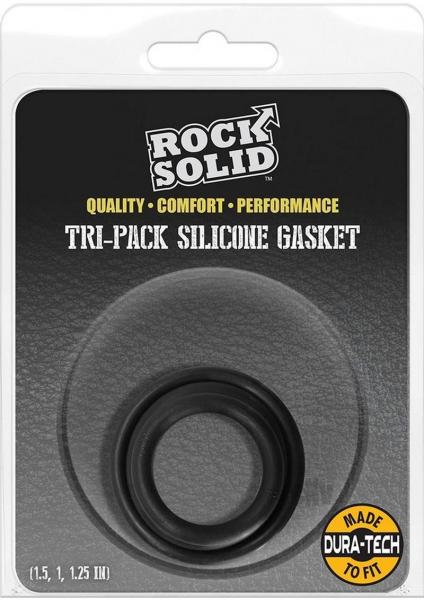 Rock Solid Tri Pk Silicone Gasket Black