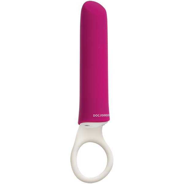 iVibe Select iPlease Silicone Grip Ring Pink White Vibrator