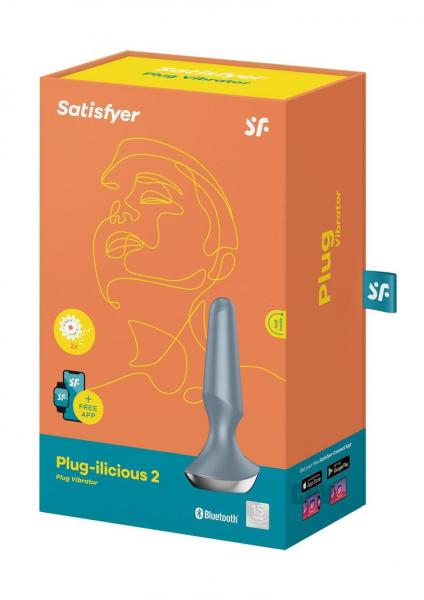 Satisfyer Plug-ilicious 2 Ice Blue