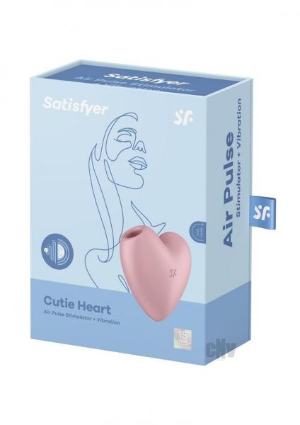 Satisfyer Cutie Heart Lt Red