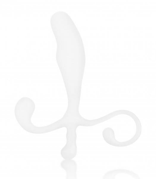 C & B Gear Male P-Spot Massager 5 inches White