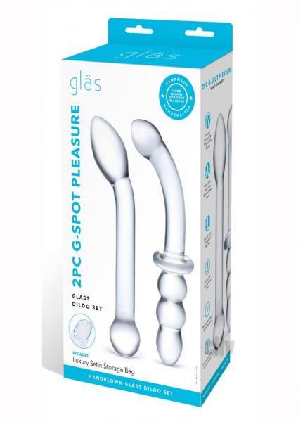 G Spot Pleasure Set 2pc Clear