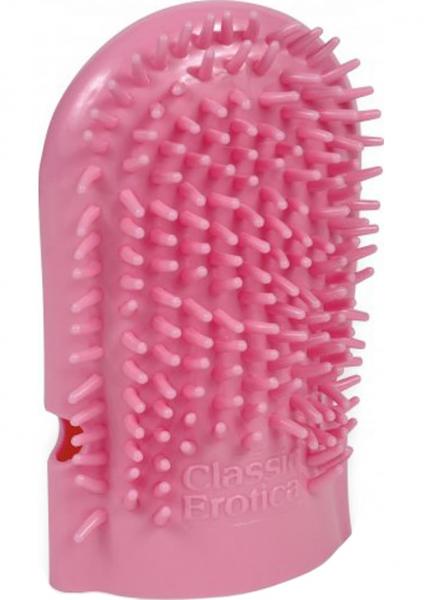 Pleasure Massage Mitt Pink