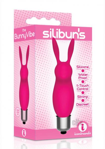 Silibuns Bunny Bullet Vibrator Pink