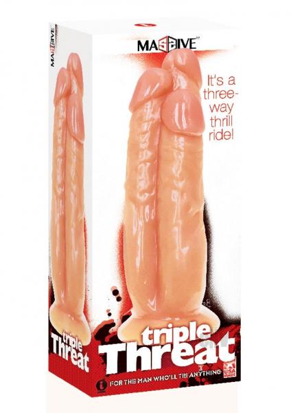 Triple Threat 3 Cock Dildo