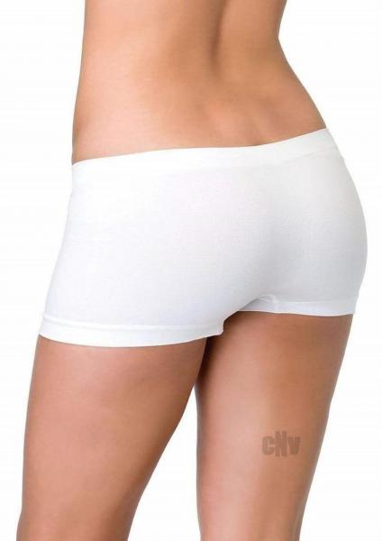 Seamless Boyshorts Os White