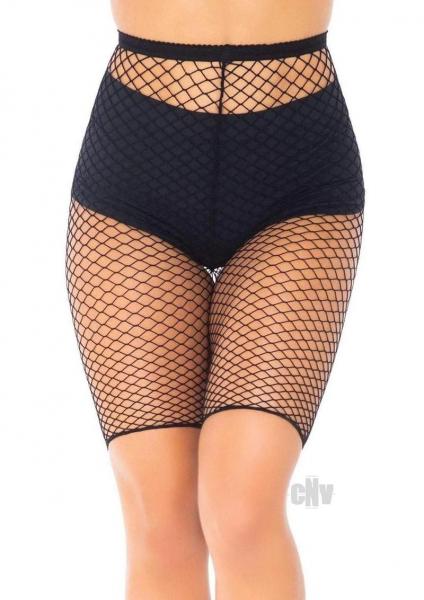 Industrial Net Biker Shorts Os Black