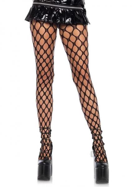 Jumbo Pothole Net Tights Os Black