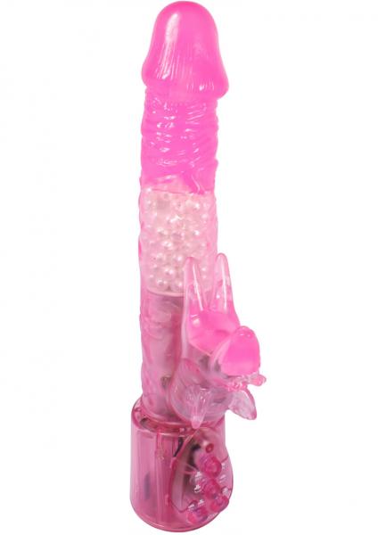 Pegasus Of Pleasure Rabbit 6 Inch Pink