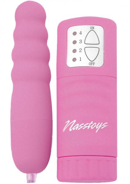 Ripple Exciter Vibrator Waterproof 5 Inch Fuchsia