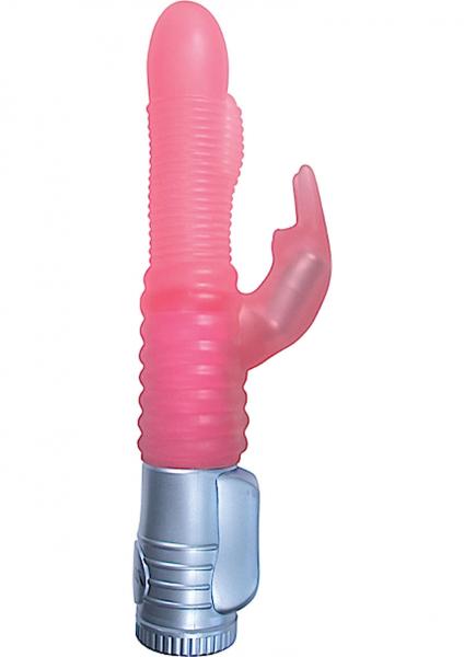 Clit Tingler Climax Rabbit 7.5 Inch Pink