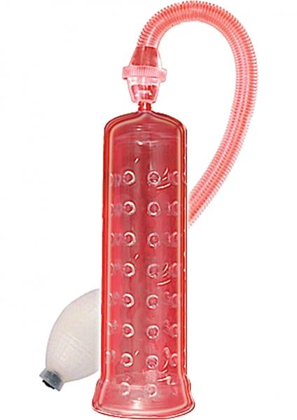 Supersizer II Penis Pump Chamber Lined With Silicone Nubs 8 Inch Clear