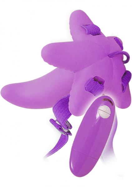 Mini G Spot Strap On Waterproof Purple