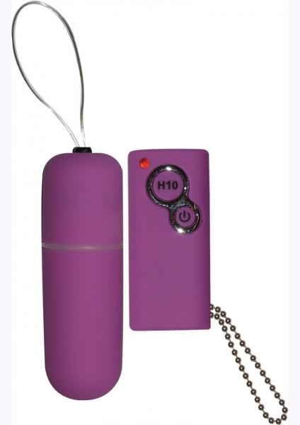 Power Slim Bullet Remote Control Waterproof 2.5 Inch Purple