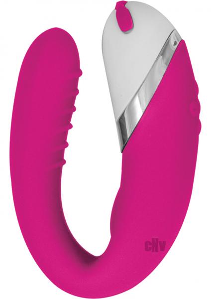 Ultimate Silicone Rechargeable 12 Function Waterproof G Spot Vibe- Pink