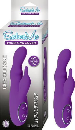 Seduce Me Vibrating Lover Purple