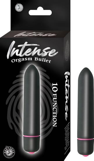 Intense Orgasm Bullet Vibrator Black