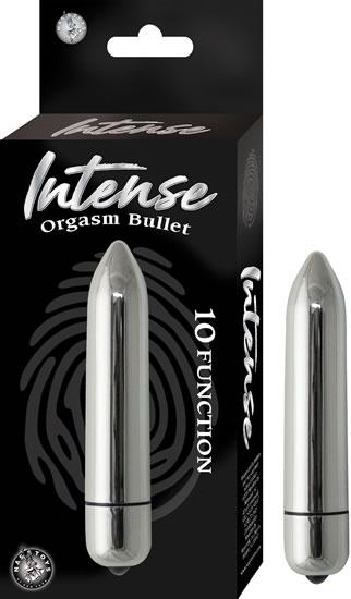 Intense Orgasm Bullet Vibrator Silver