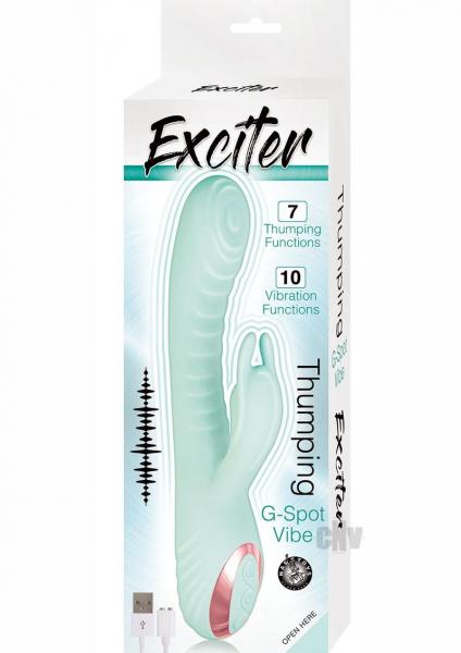 Exciter Thumping Gspot Vibe Aqua