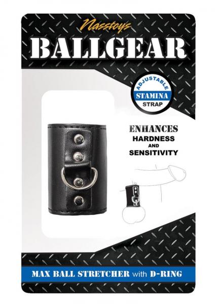 Ballgear Max Ball Stretch D-ring Black