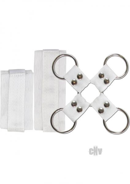 Lovers Bondage Kit White Hog Tie