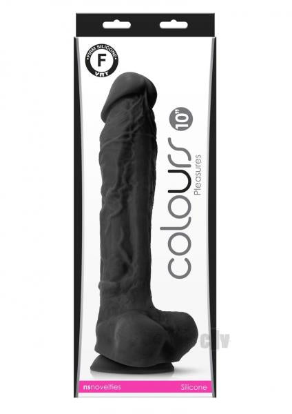 Colours Pleasures Dildo 10 Black