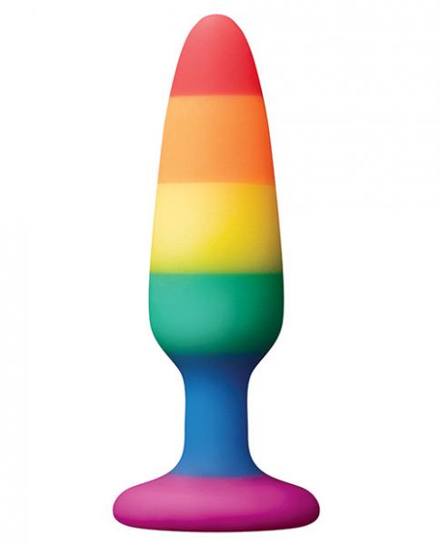 Colours Pride Edition Pleasure Plug Small Rainbow