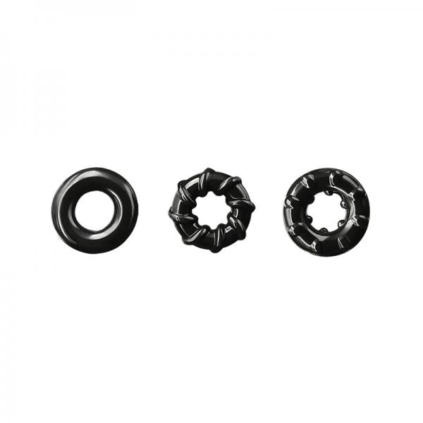 Renegade Dyno Rings Black 3 Pack