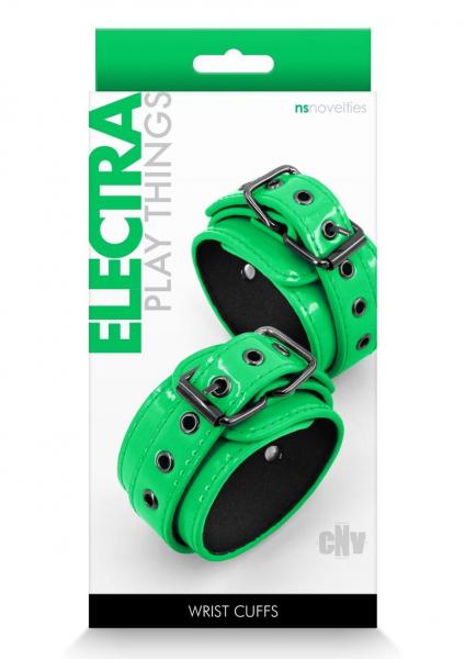 Electra Play Things Wrist Cuffs Green