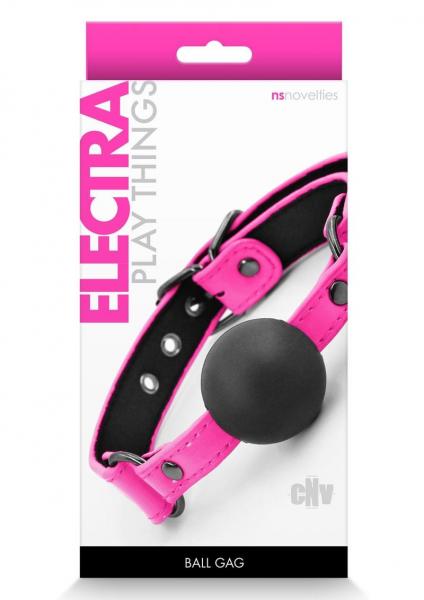 Electra Play Things Ball Gag Pink