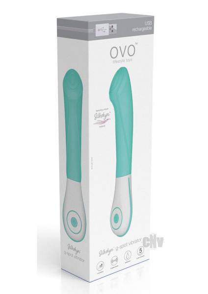 Ovo Silkskyn Gspot Vibrator Aqua