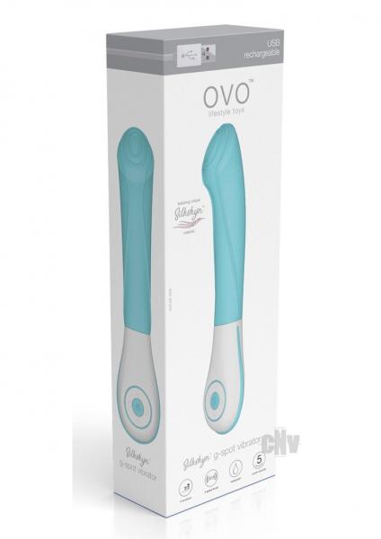 Ovo Silkskyn Gspot Vibrator Blue