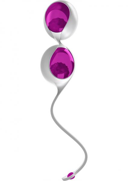 Ovo L1 Silicone Love Balls White And Light Violet