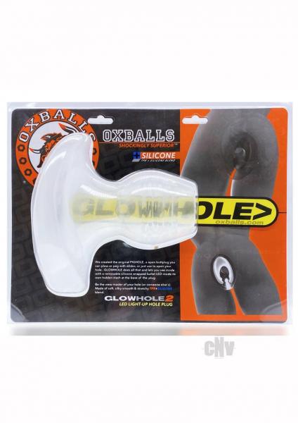 Glowhole 2 Buttplug Large Cool Ice