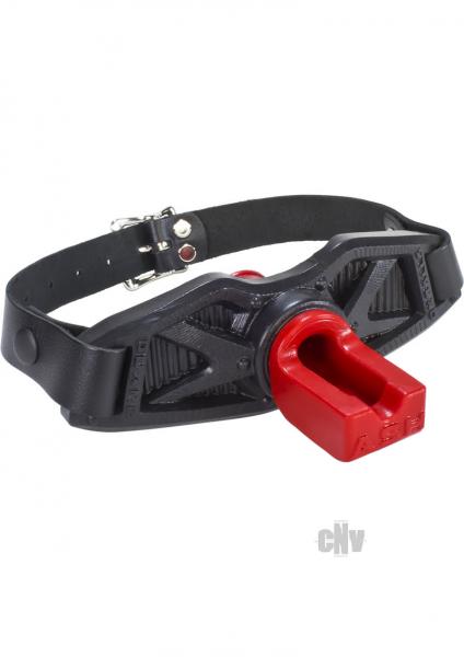 Guard Gag W/pee Insert Black/red