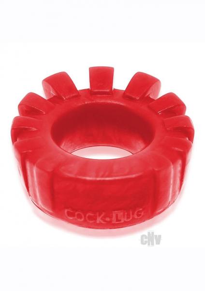 Cock Lug Lugged Cockring Red