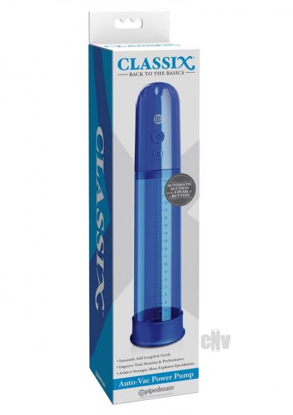 Classix Auto Vac Power Pump Blue