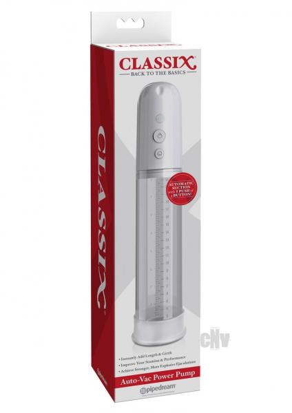 Classix Auto Vac Power Pump White