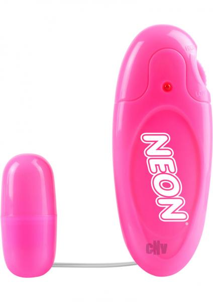 Neon Mega Bullet Vibrator Pink