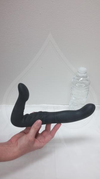 Fetish Fantasy Elite 8 Inch Strapless Strap On Silicone Black