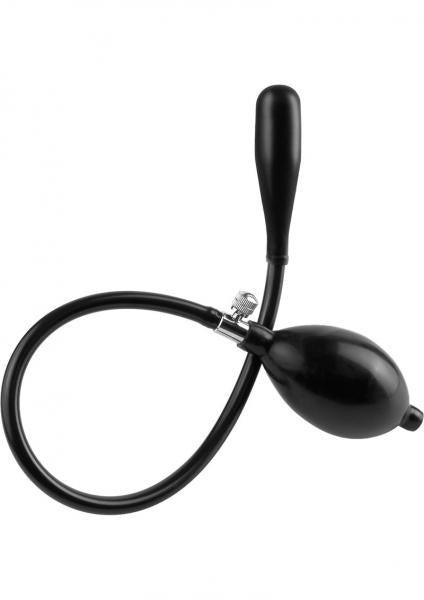 Anal Fantasy Inflatable Silicone Ass Expander Black