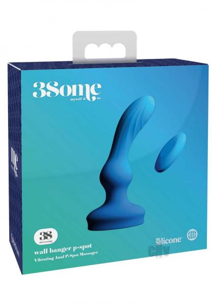 3some Wall Banger P-spot Rechargeable Blue