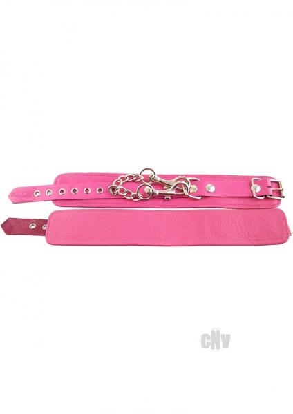 Rouge Plain Ankle Cuffs Pink