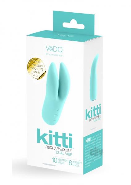 Kitti Rechargeable Dual Vibe Turquoise