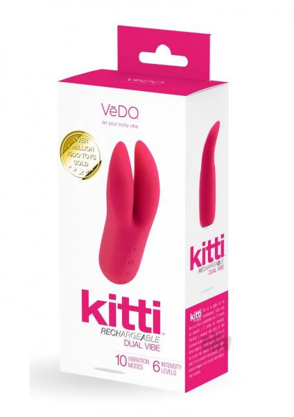 Kitti Rechargeable Dual Vibe Pink