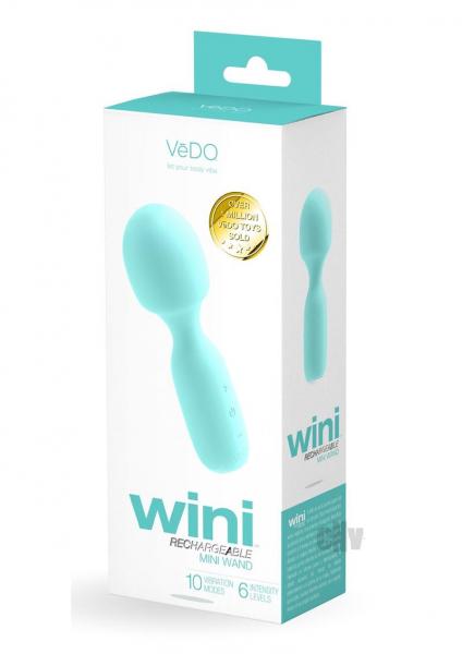 Wini Rechargeable Mini Wand Turquoise